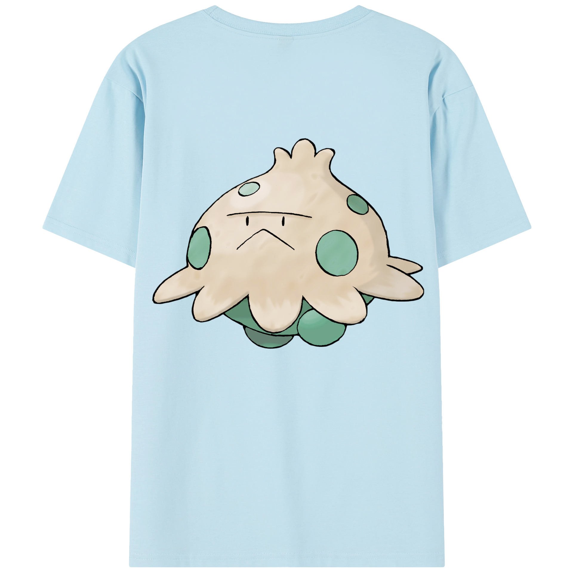 （画像用） ポケットモンスター Pokémon 綿100％半袖Tシャツ（背面プリント）